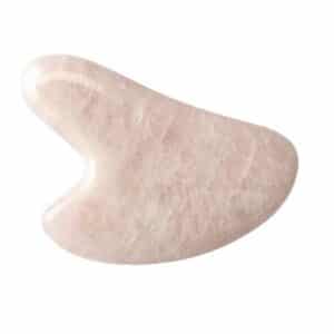 A Pure Mind Gua sha Heart rosa kvarts - 1 stk