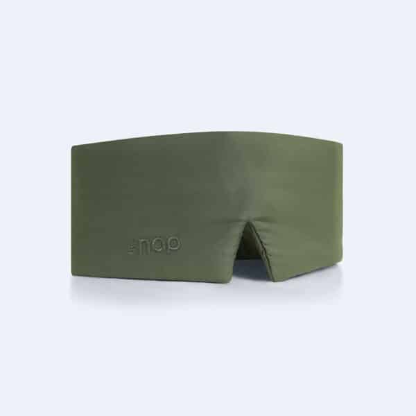 Premium Bambus sovemaske - Oliven