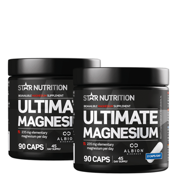 2 x Ultimate Magnesium 90 kapsler