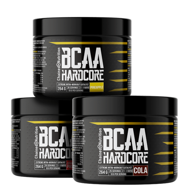 3 x BCAA Hardcore 264 g