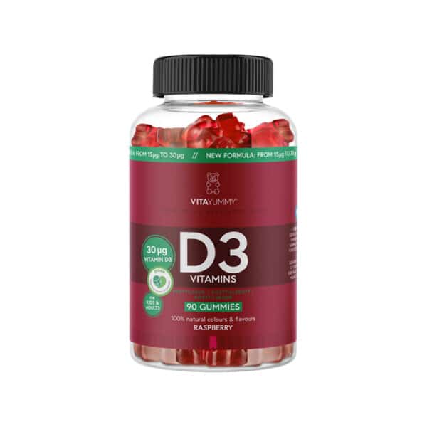 37 D3 Vitamin Hindbær 90 st Gummies