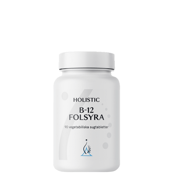 B12 Folsyre 90 vegetabilske sugetabletter