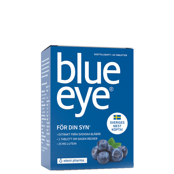 Blue Eye Blueberry ekstrakt 64 tabletter