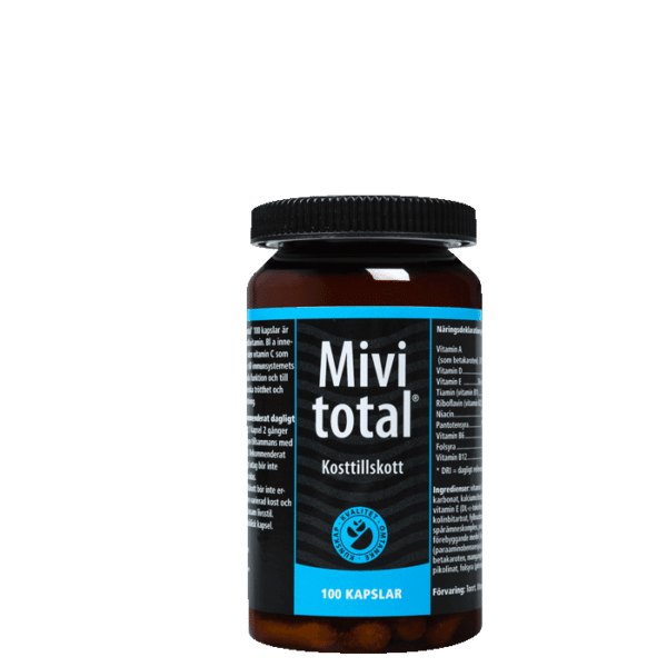 Mivitotal Multivitamin & Mineral 100 kapsler