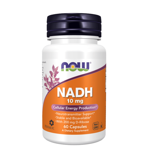 NADH 10mg + 200mg Ribose 60 kapsler