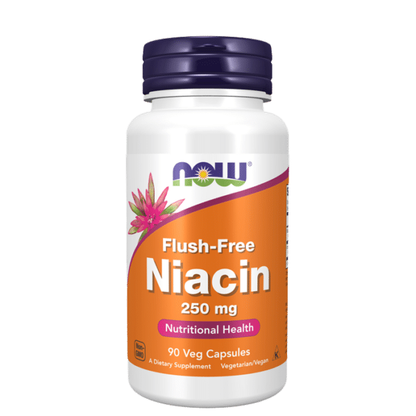 Niacin Flush-Free Vitamin B 250 mg 90 kapsler