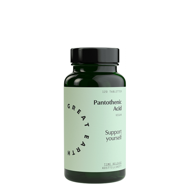Pantothensyre Vitamin B5 120 tabletter