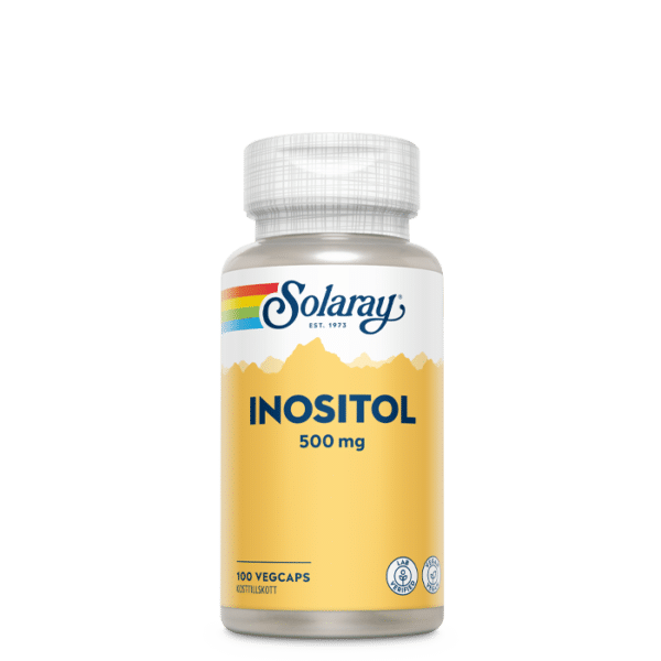 Solaray Inositol 100 kapsler