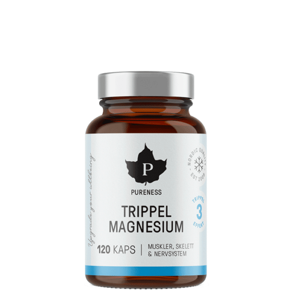 Trippel Magnesium, 120 kapsler