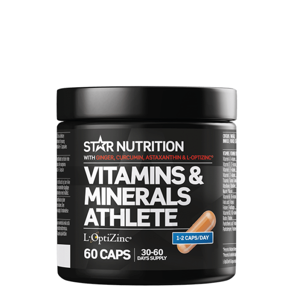 Ultimate Vitamins & Minerals Athlete 60 kapsler