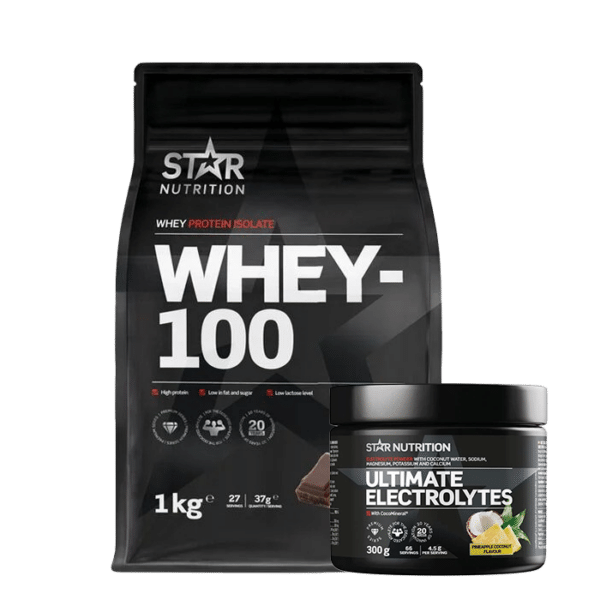 Valle-100 Valleprotein 1 kg + Ultimate Electrolytes 300 g