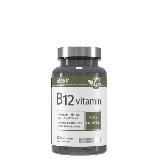 Vitamin B-12 Vegansk 100 tabletter