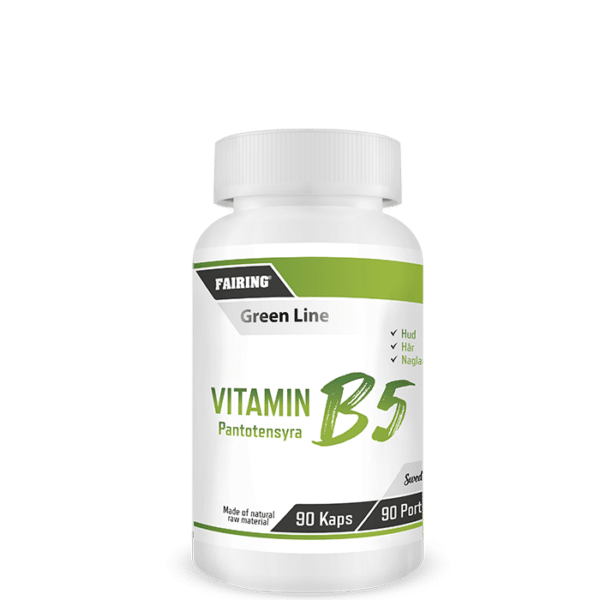 Vitamin B5 90 kapsler