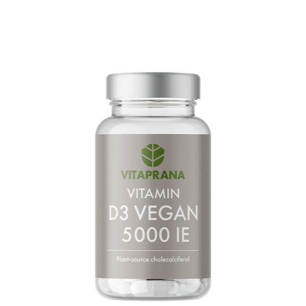 Vitamin D3 Vegan 5000 IE, 110 kapsler
