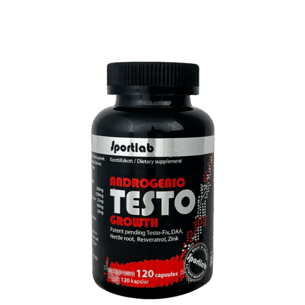 Androgen Testo Growth 120 kapsler
