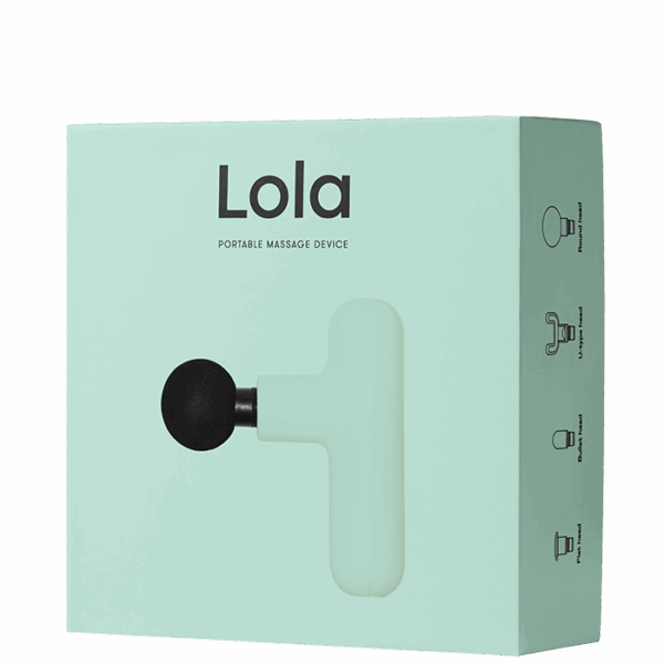 Lola Massage Gun, Mint Green