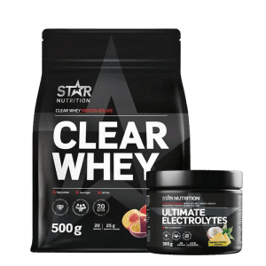 Clear Whey Whey Protein 500 g + Ultimate Electrolytes 300 g
