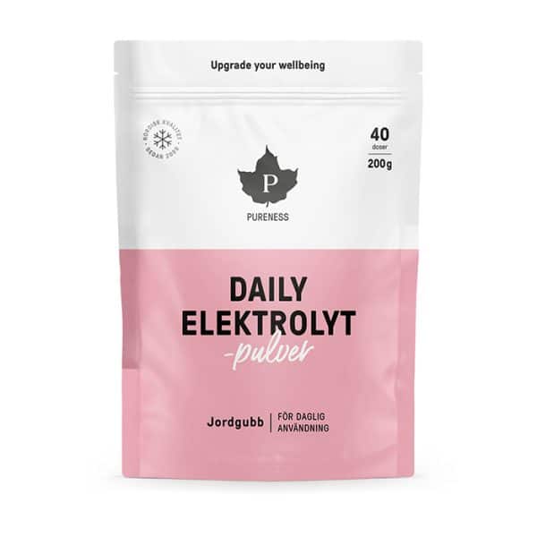 Daily Elektrolytpulver Jordbær 200 g
