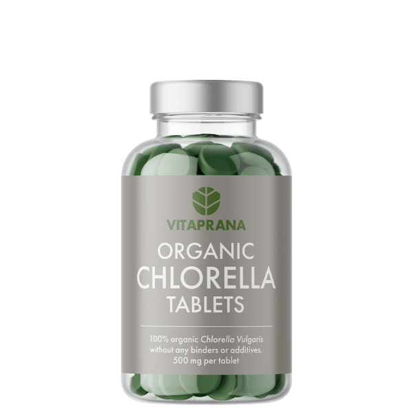 Økologisk Chlorella, 250 tabletter
