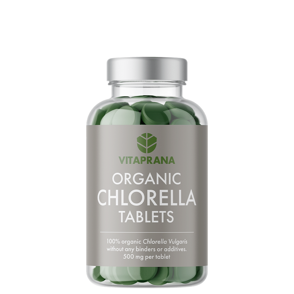 Økologisk Chlorella, 250 tabletter