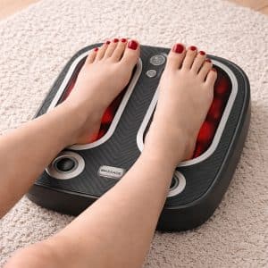 Fodmassage med varme, vibration og roterende massage