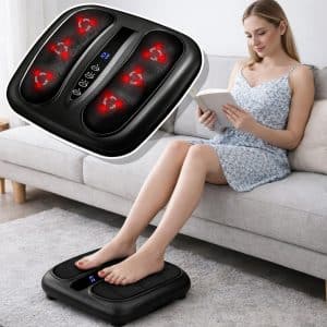 Fodmassage med roterende massage og varmeterapi