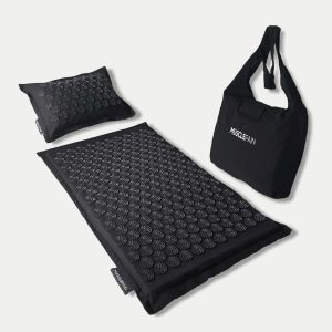 SleepMat Black Edition - Akupressur Måtte til Dybere Søvn og Smertelindring